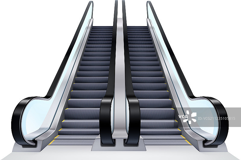 上下自动扶梯图片素材