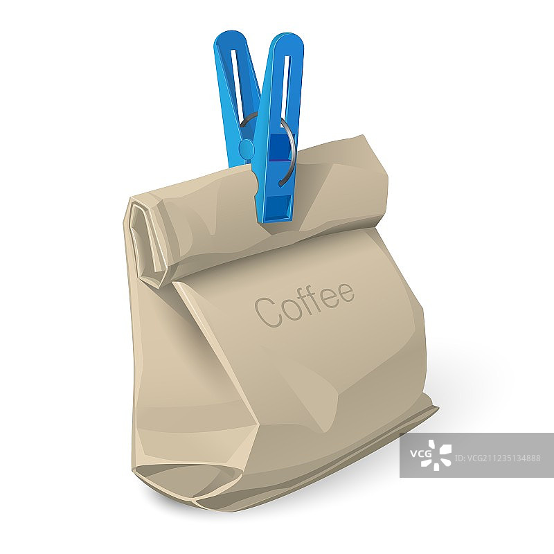 咖啡袋图片素材