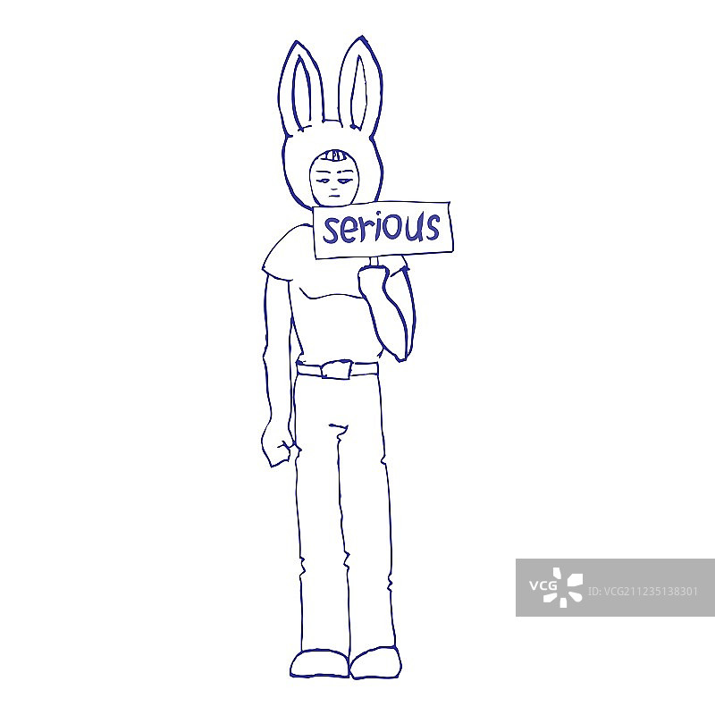 严肃的男孩图片素材