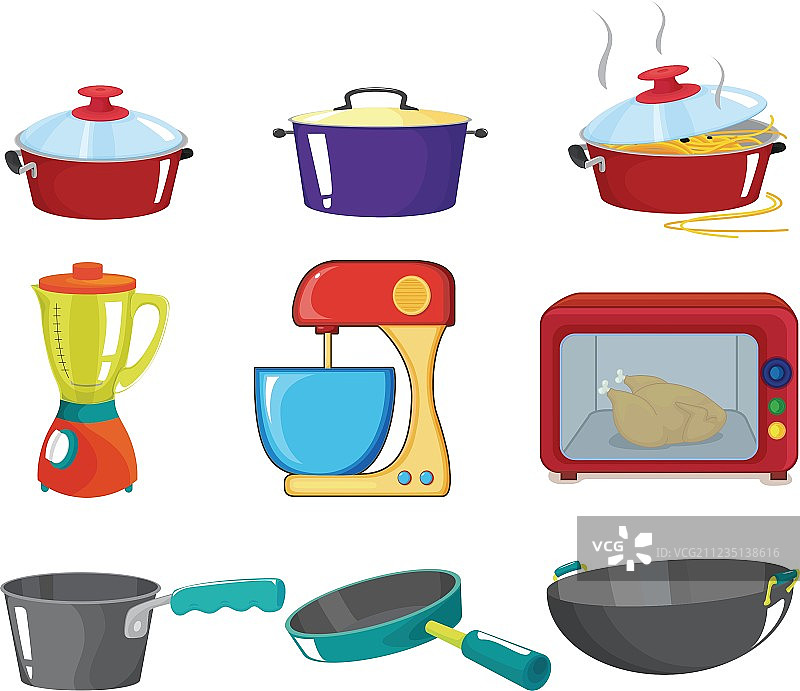 锅碗瓢盆系列图片素材