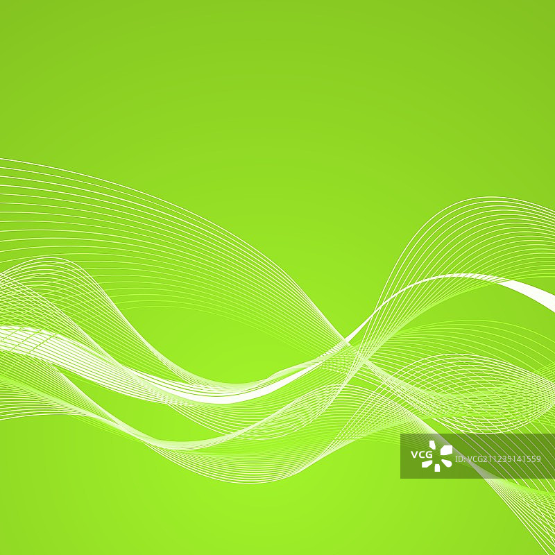 抽象绿色线条背景图片素材