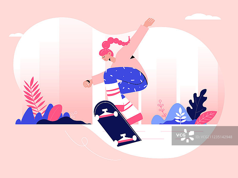 极限滑板图片素材