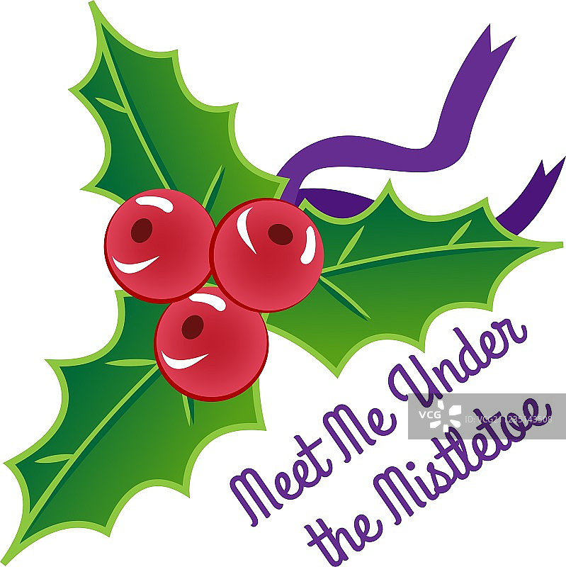 槲寄生下图片素材