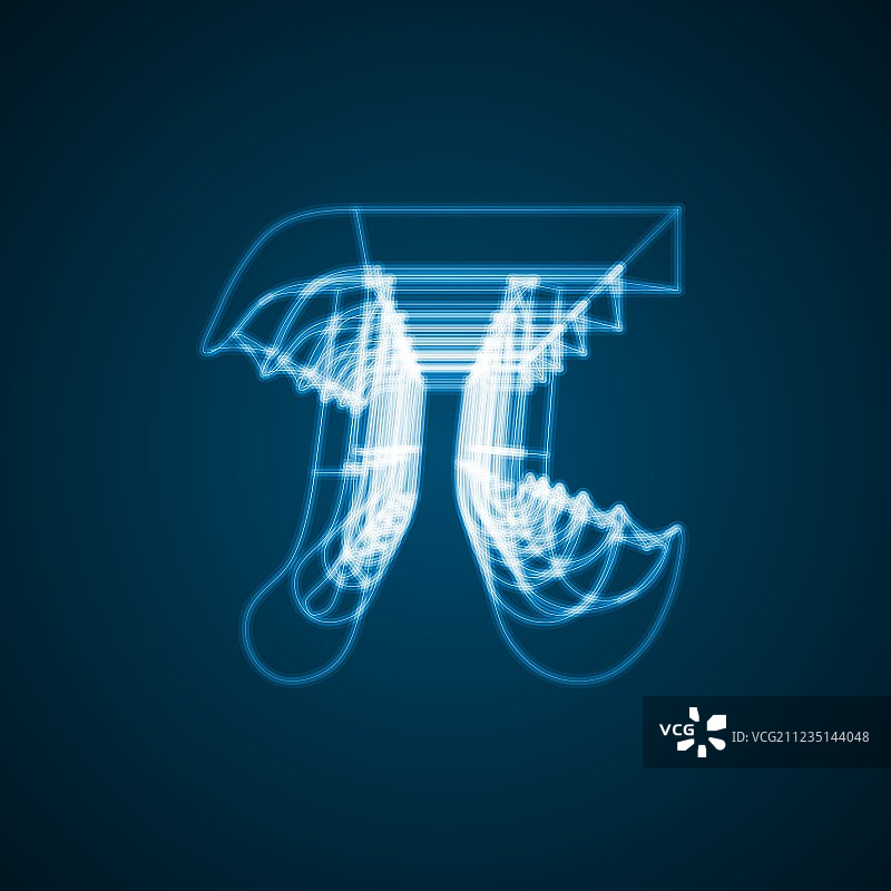 数学常数Pi图片素材