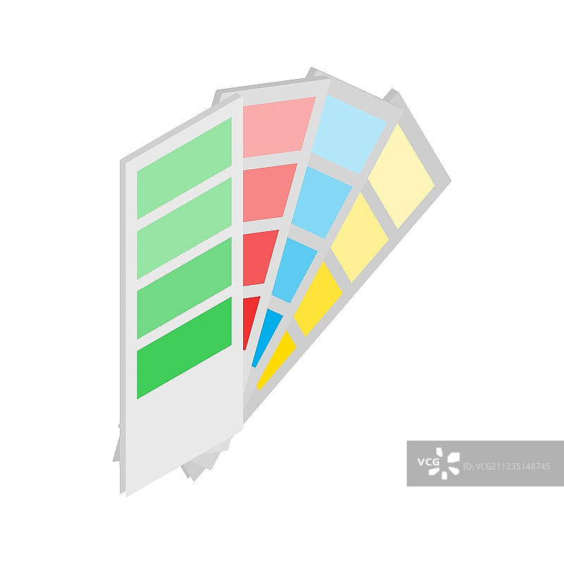 2.5D颜色指南图标图片素材