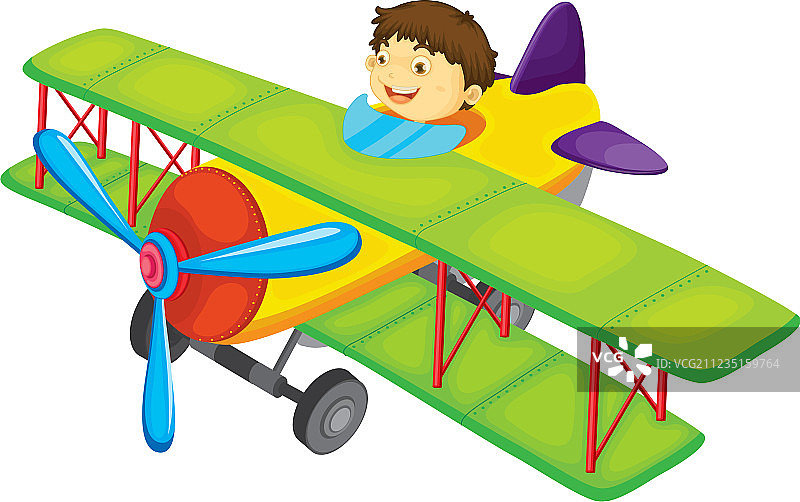 飞翔的男孩图片素材