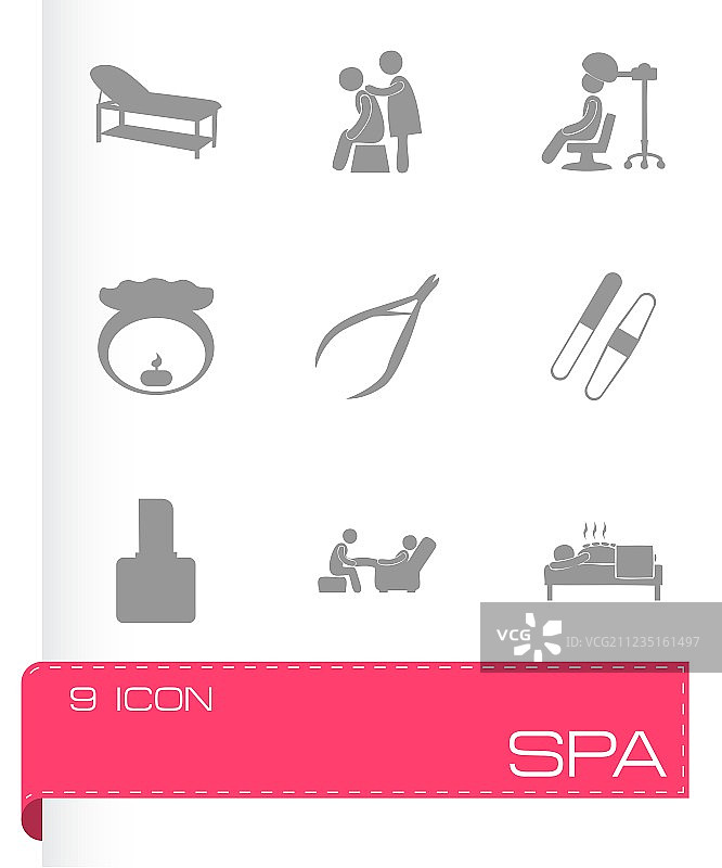 SPA图标合集图片素材