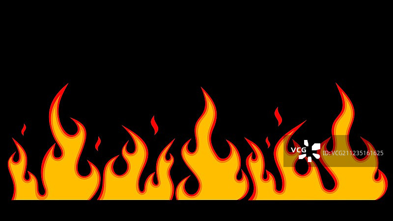 火焰红图片素材