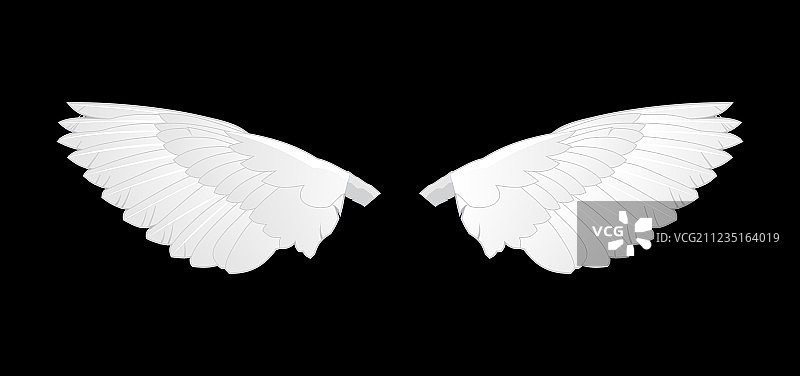 天使翅膀图片素材