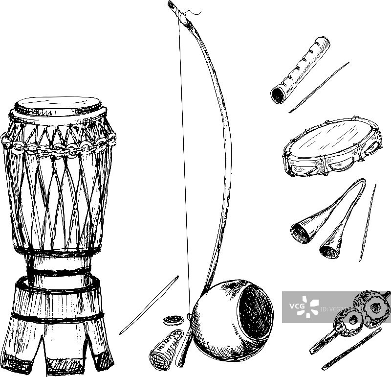 乐器合集图片素材