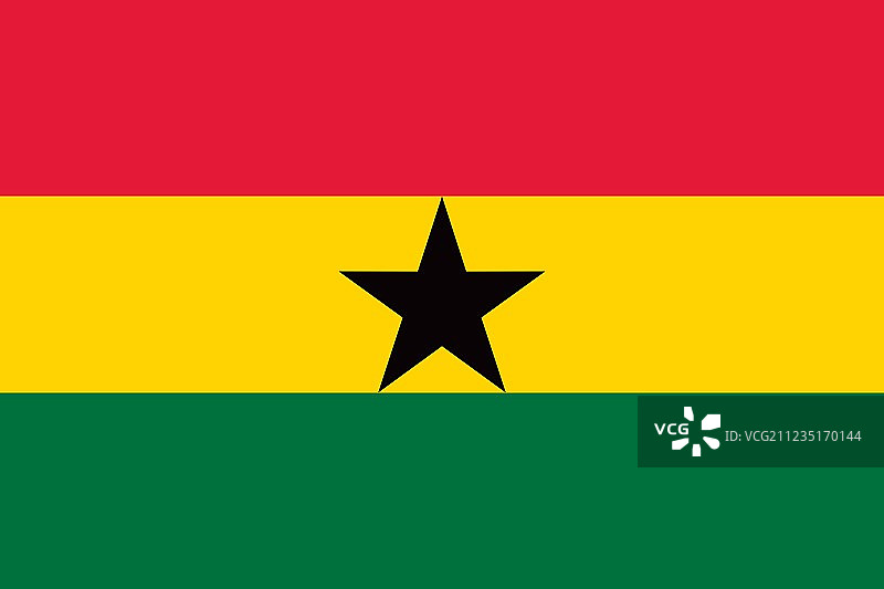 加纳国旗图片素材