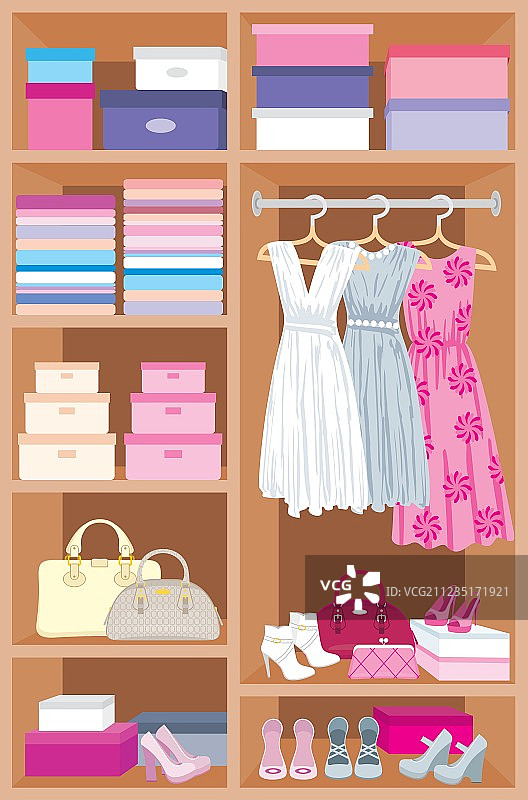 衣帽间图片素材