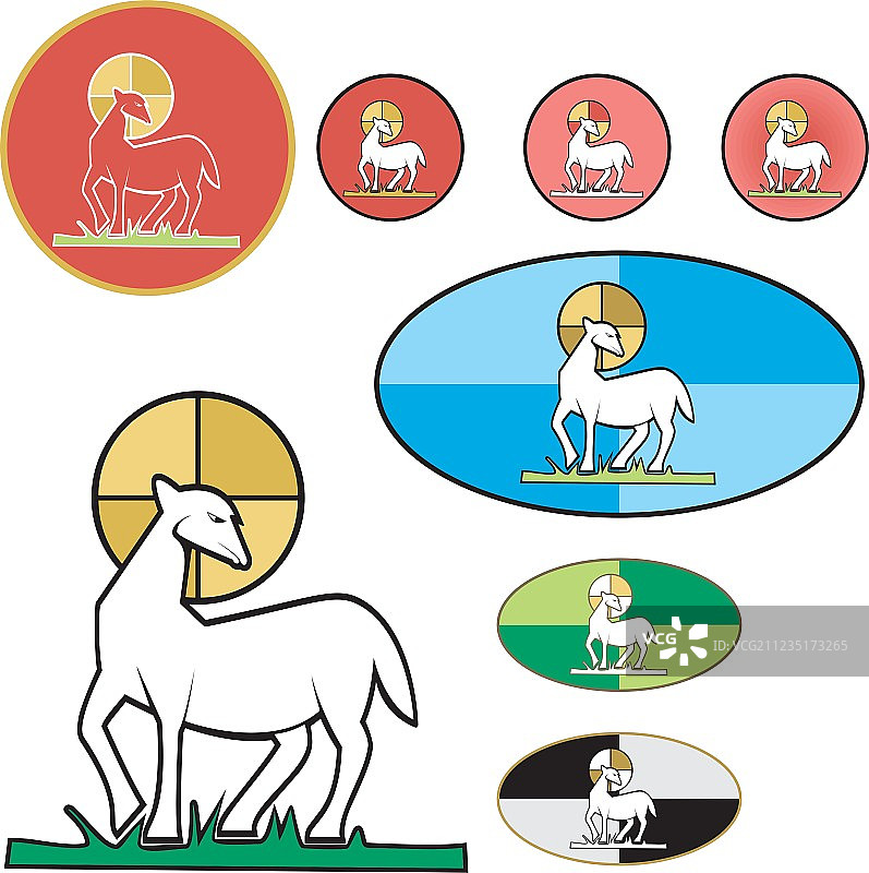 逾越节羔羊图片素材