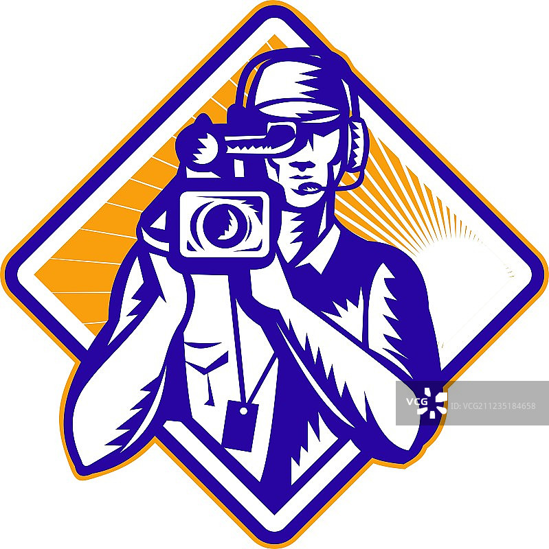 电影摄制组摄影师图片素材