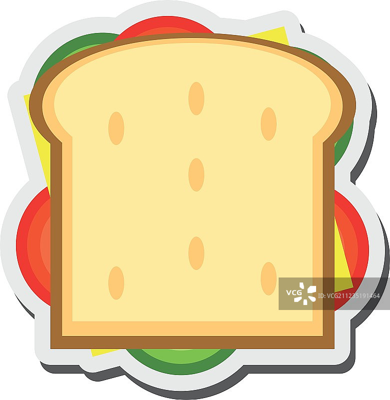 橄榄图标三明治图片素材