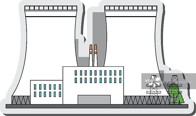 核电站图标图片素材