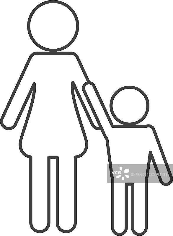 家庭象形图图标图片素材