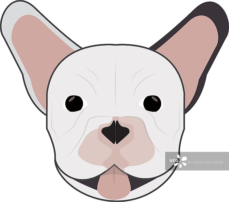 法国斗牛犬图标图片素材