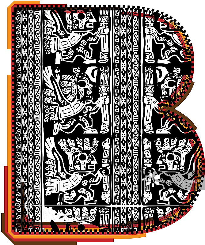 印加字体图片素材