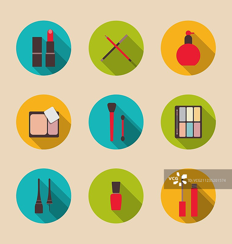 美妆图标图片素材