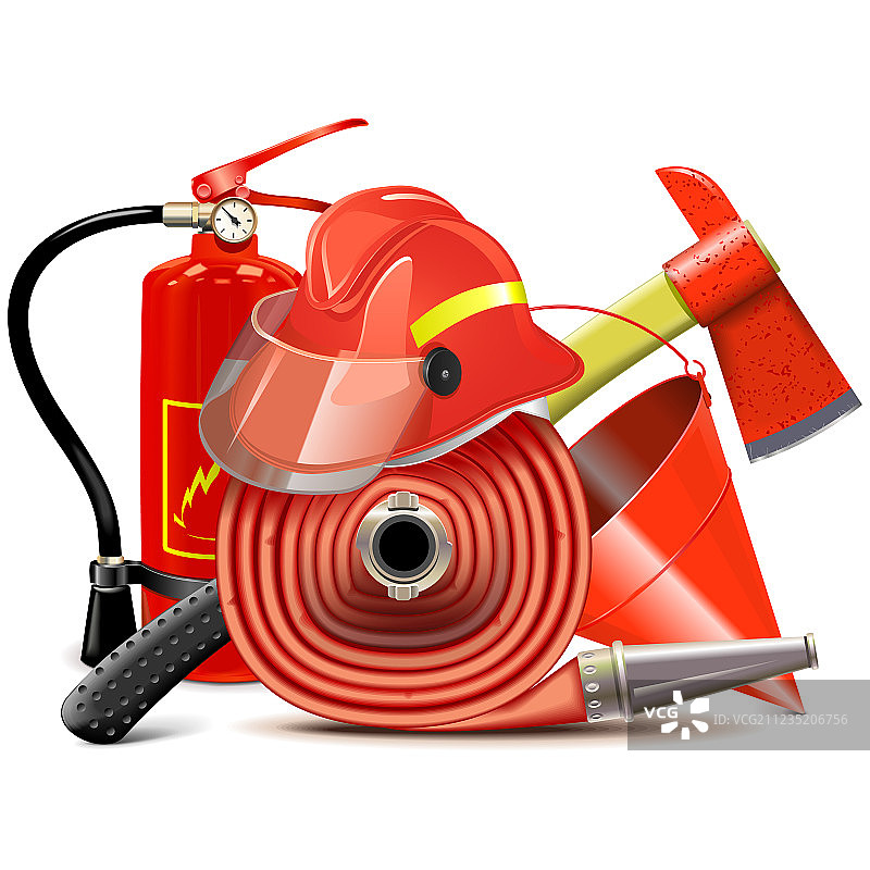 消防设备概念图片素材