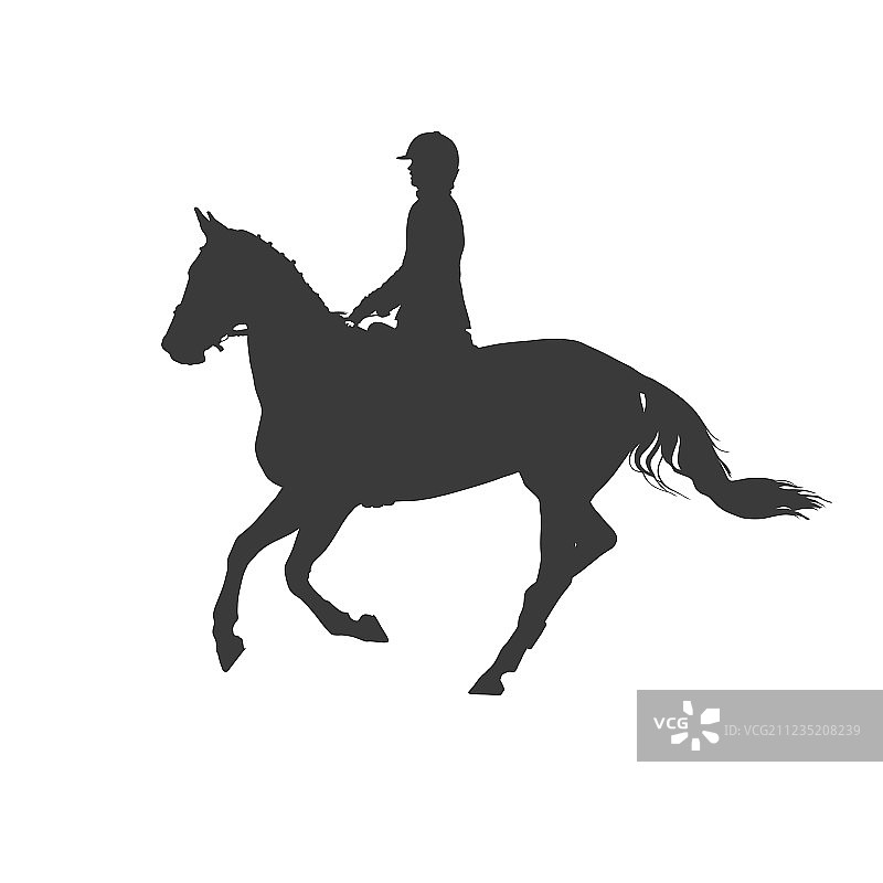 女骑手图片素材