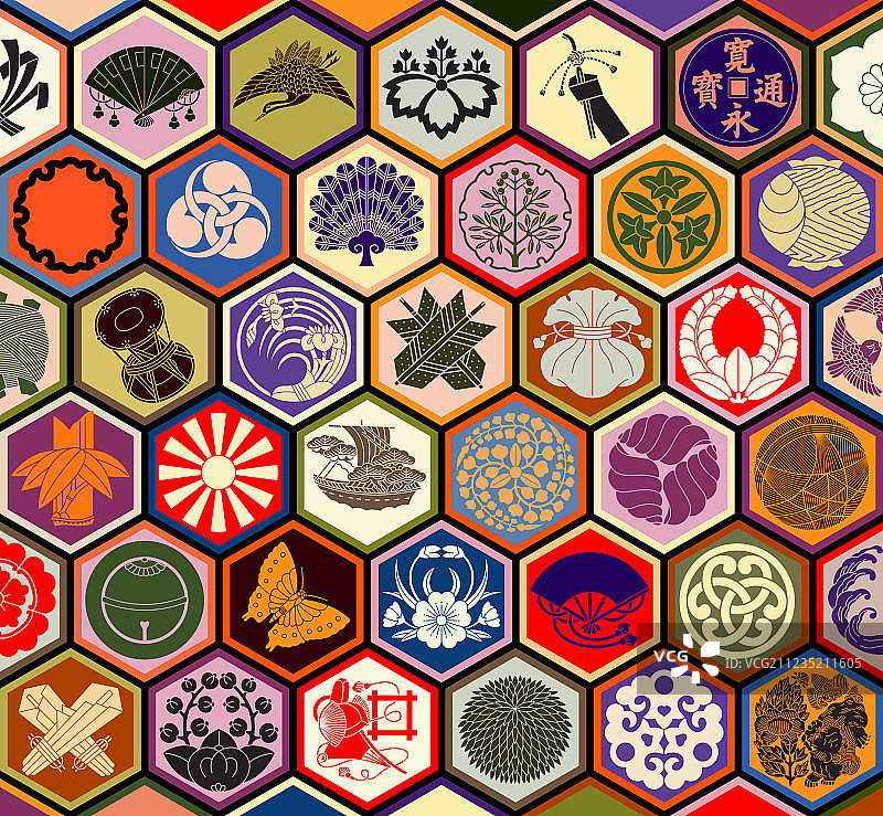 日本家徽图片素材