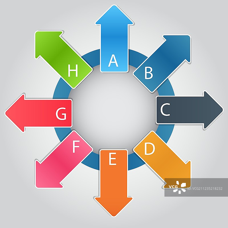 商业信息图表模板图片素材