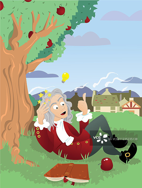 艾萨克·牛顿图片素材