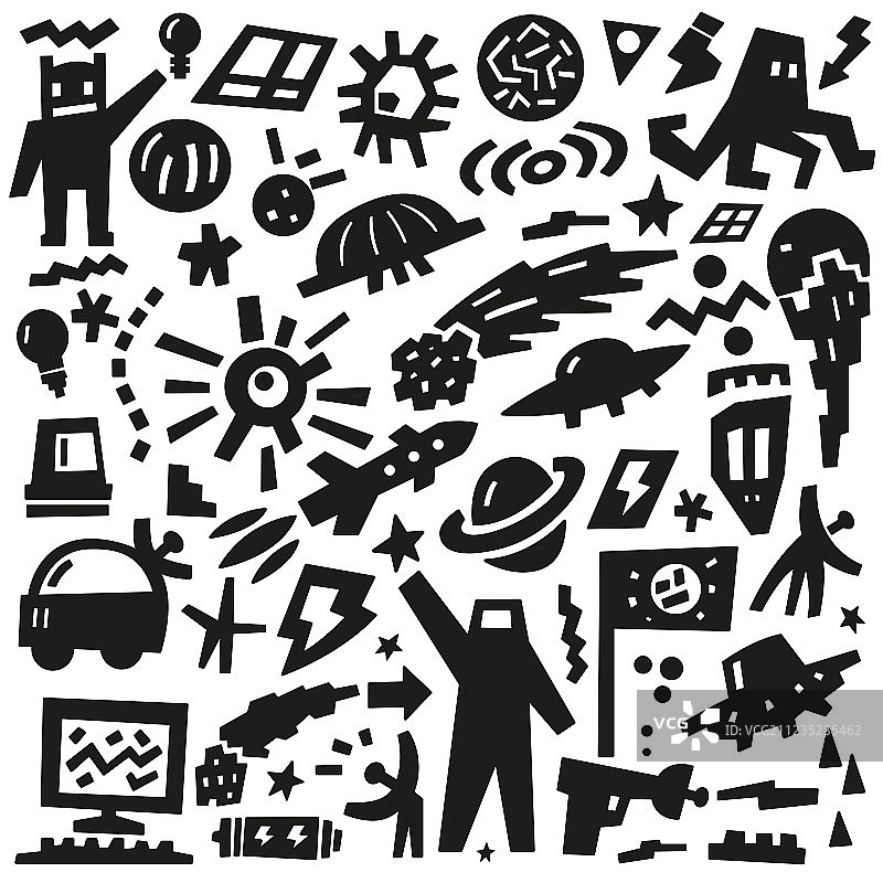 太空图标图片素材