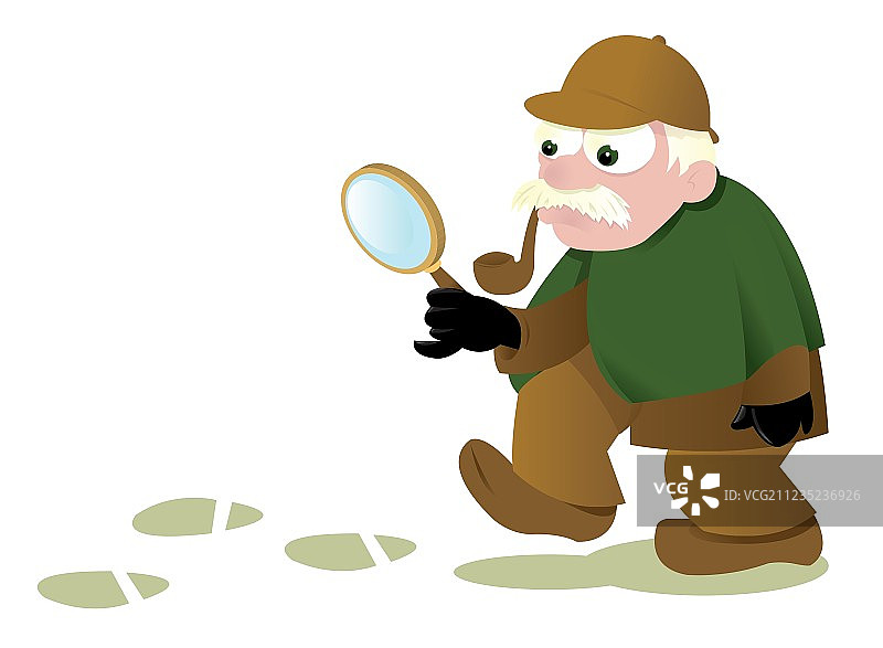 趣味福尔摩斯图片素材