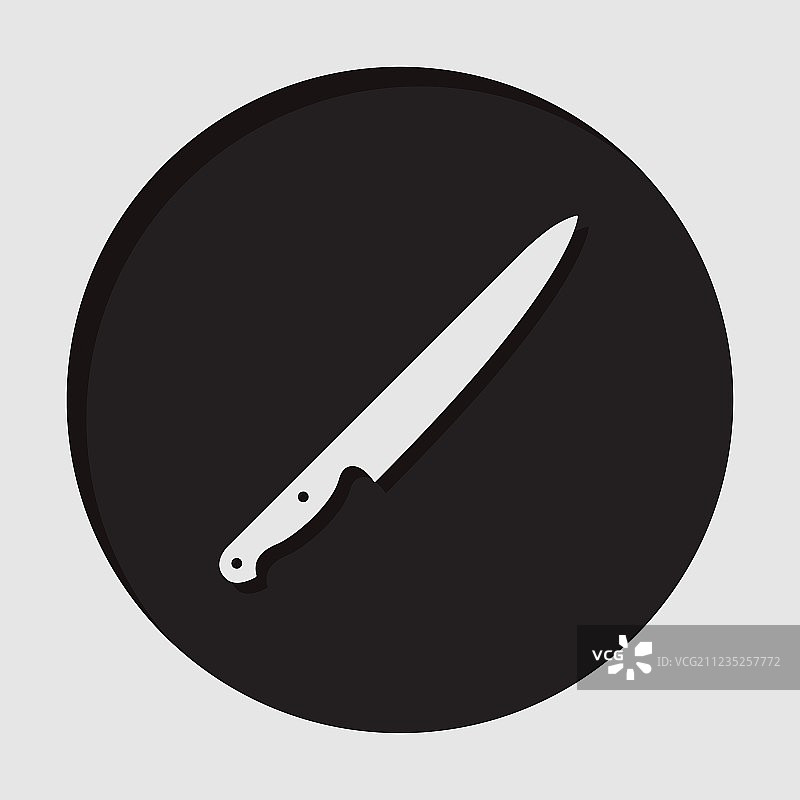 信息图标 - 菜刀图片素材