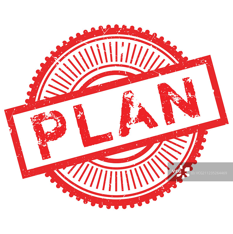 计划印章橡胶复古效果图片素材