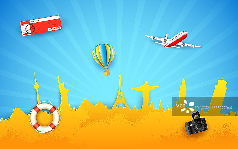 旅游出行图片素材