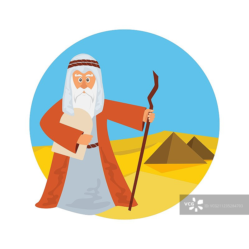 摩西分海图片素材