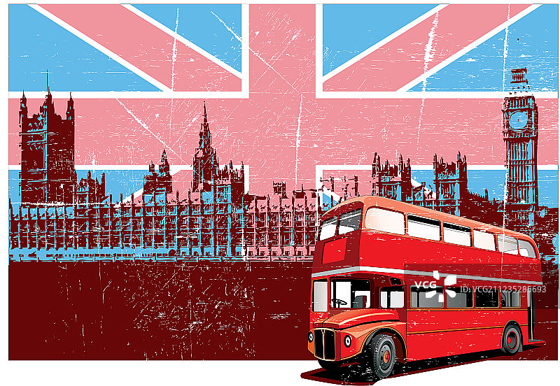 英式海报图片素材