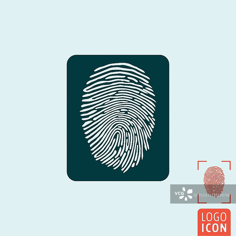 指纹图标图片素材