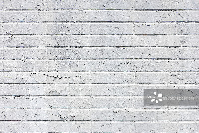 白色粉刷砖墙图片素材