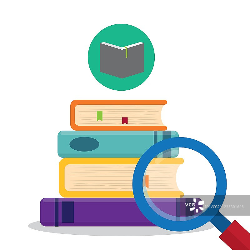 教育设计大学图标丰富多彩图片素材