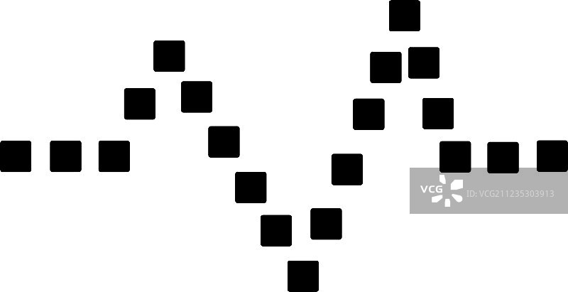 脉冲图表工具栏图标图片素材