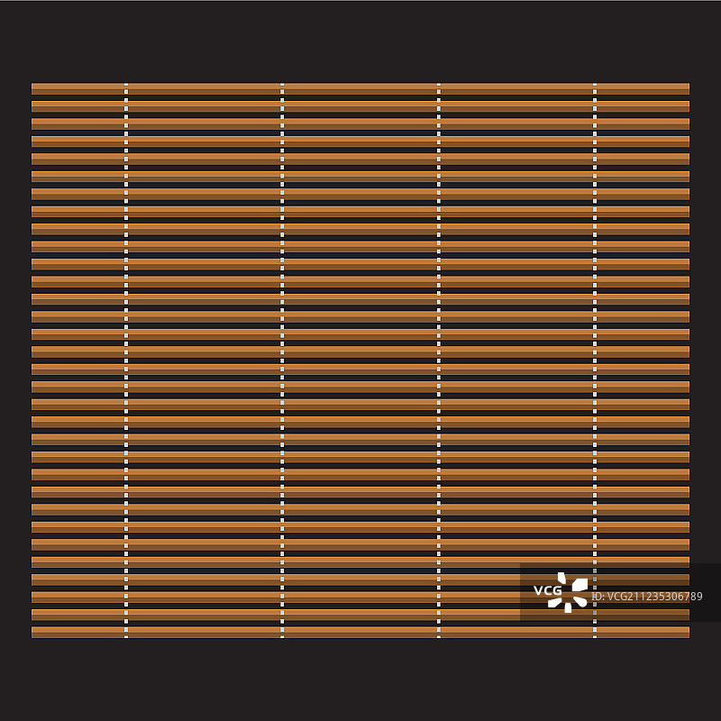 制作寿司卷的传统竹卷帘图片素材