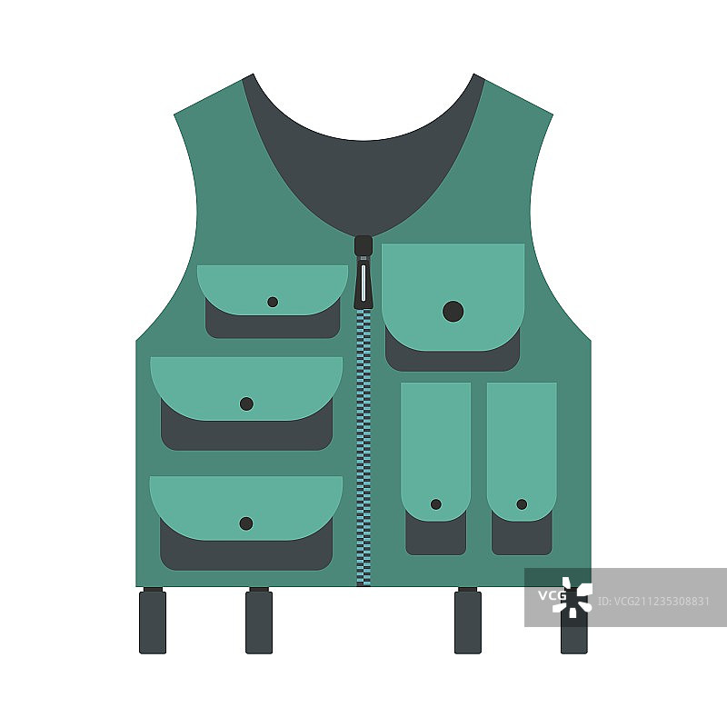 猎人背心图标图片素材