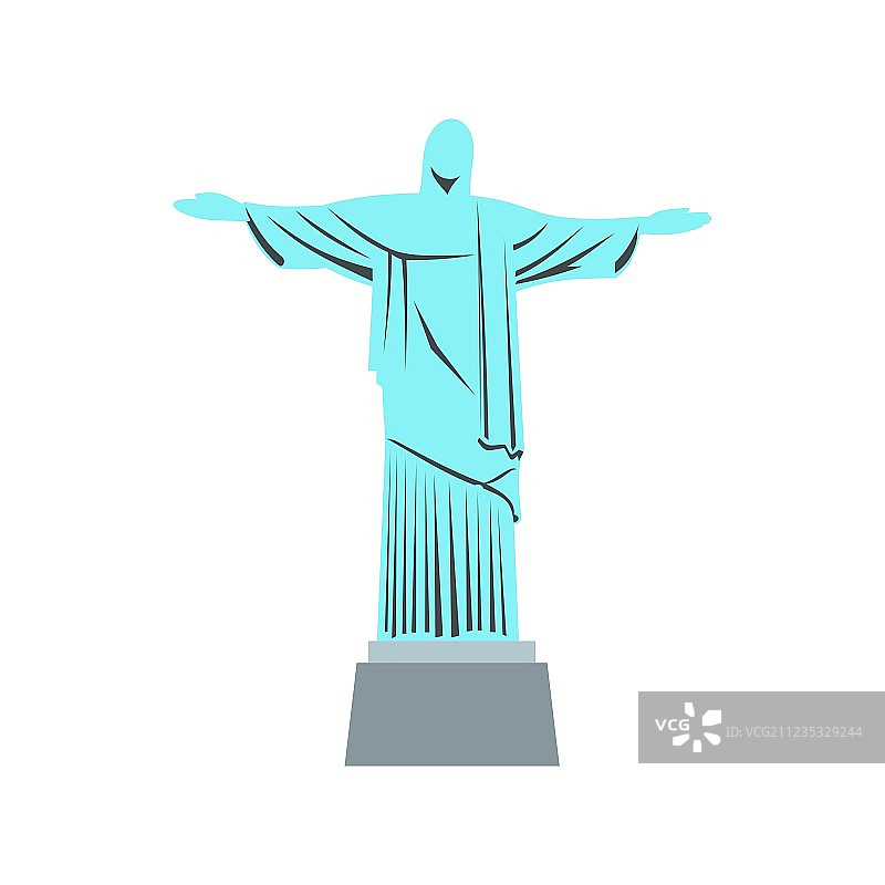 里约热内卢基督像图片素材