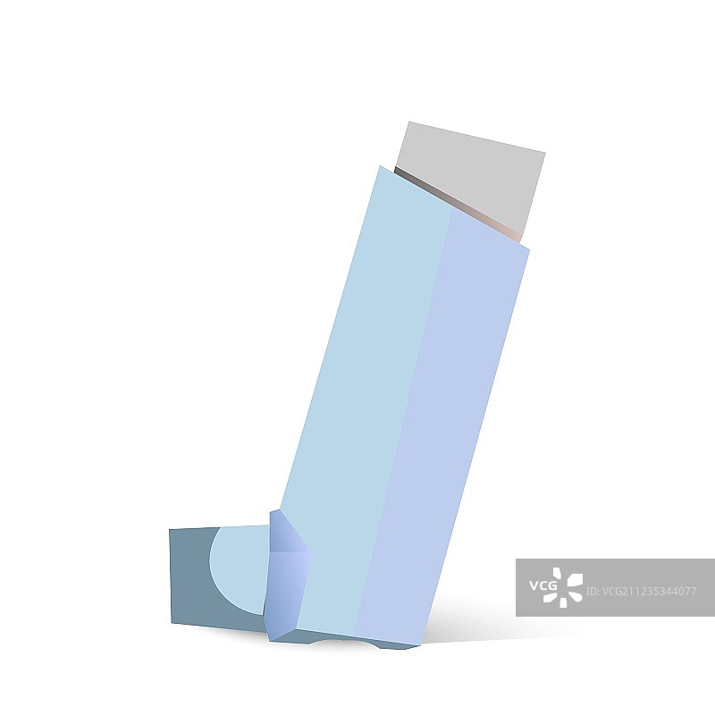 治疗哮喘和其他呼吸道疾病的吸入器图片素材