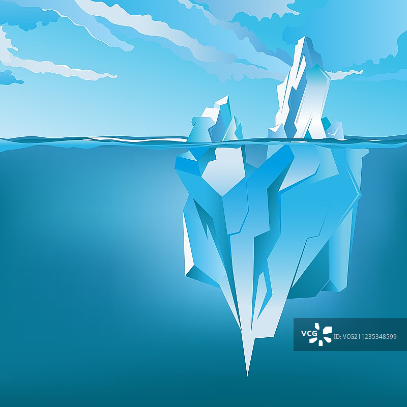 冰山背景图片素材