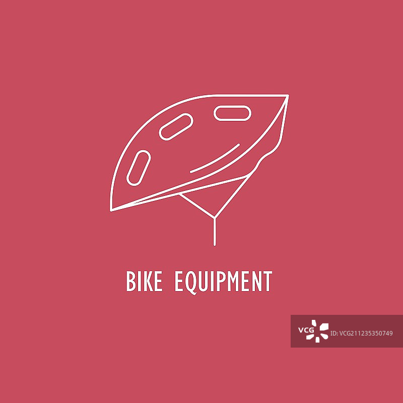 现代自行车头盔图片素材