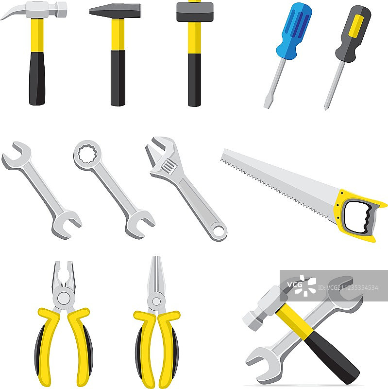 不同的工具合集图片素材