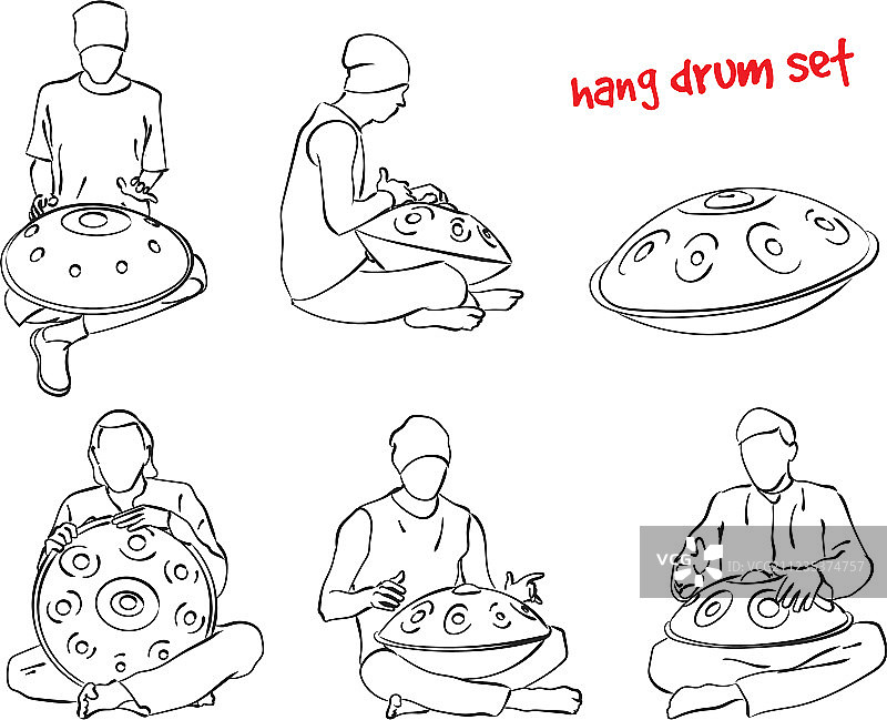 手碟音乐家素材图片素材