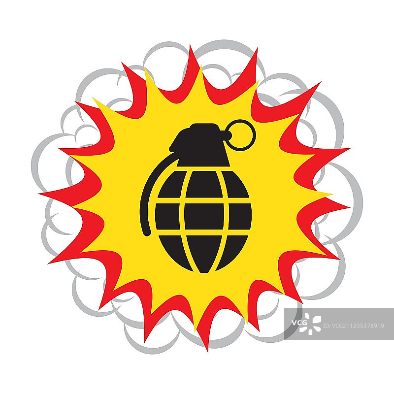 手榴弹爆炸图片素材