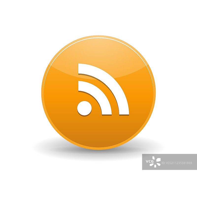 RSS图标简洁风格图片素材